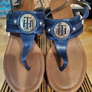 Tommy Hilfiger Navy Blue Sandals